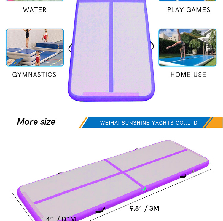 2020 sport mattress/ Inflatable Gymnastics Mats (图2)